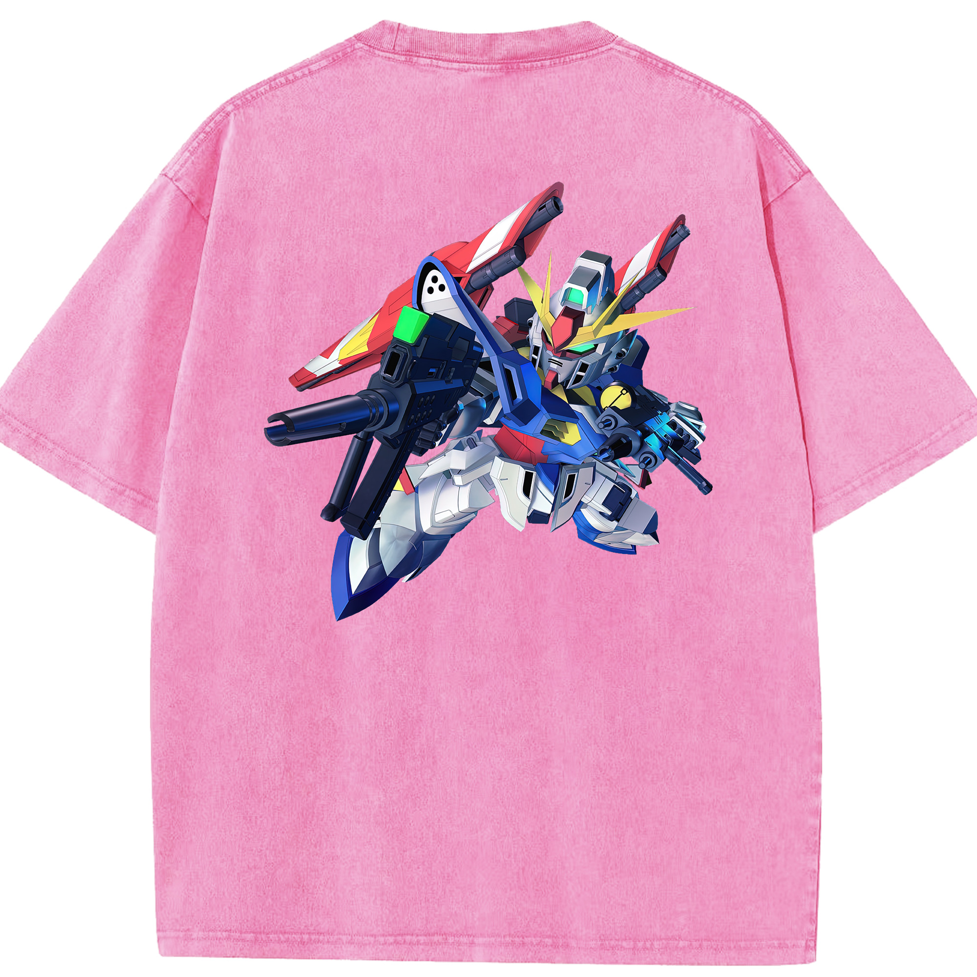 （画像用） 機動戦士ガンダム Mobile Suit Gundam 綿100% ヴィンテージ風 半袖Tシャツ（背面プリント）